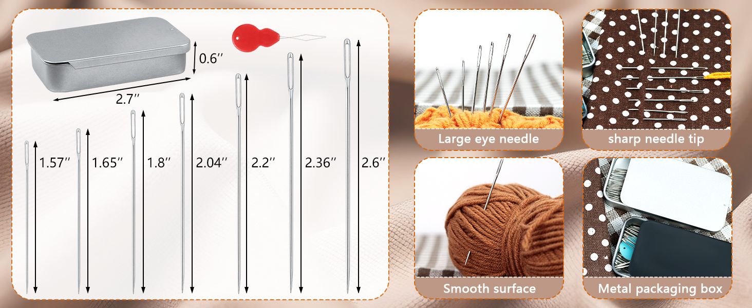 large eye needles
