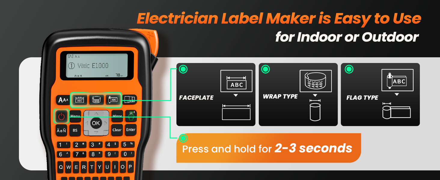 wire label maker create cable labels cable wraps flag ideal for electricians network technicians