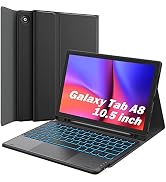 GreenLaw Samsung Galaxy Tab A8 Keyboard Case, Multi-Gesture Smart Touchpad, Magnetic Detachable, ...