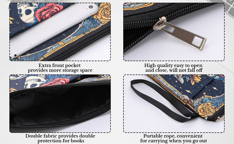 book sleeve pouch