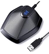 TONOR Conference USB Microphone, Omnidirectional Condenser PC Mic for Video Conference, Recording...
