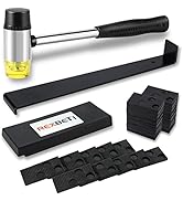 REXBETI Laminate Wood Flooring Installation Kit with 30 Spacers, Upgraded Tapping Block, Pull Bar...