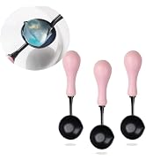 Wax Seal Stamp Spoon, 3pcs Non Slip Wax Seal Spoons for Wax Seal Stamp DIY Wax Stamp Maker (Pink ...