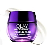 Olay Retinol Night Cream for Women, MAX, Anti-Aging Face Mousturizer, Fragrance-Free, Non Greasy ...