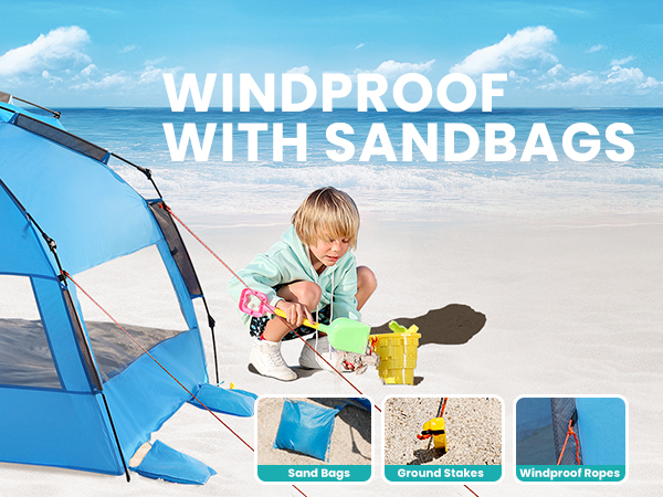 sun tents for beach