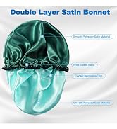 2 Layer Double Side Use Satin Bonnets