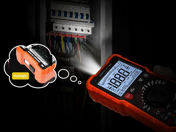 2 in 1 Megohmmeter Multimeter Ohm Meter