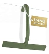 GÜTEWERK Shower Squeegee for Glass Doors – Bathroom Squeegee for Shower Glass & Tile Walls, Strea...