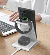 Wireless Charger for Samsung, 3 in 1 Charging Station Compatible with Samsung Galaxy S22+ S22 S21...