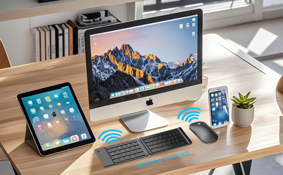 comeic BKC128 Bluetooth keyboard mouse combo