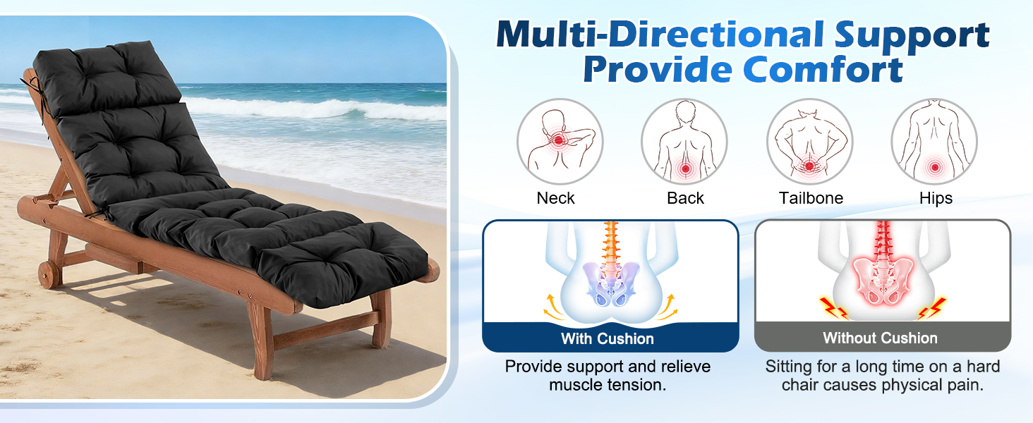 patio lounge chair cushions