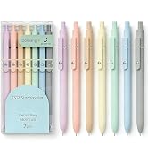 Gel Pens, 7pcs 0.5mm Quick Dry Black Ink Fine Point Smooth Writing Pens, Easter Pens, Easter Bask...