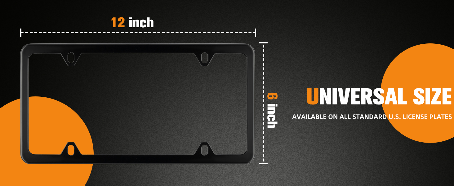 license plate frame