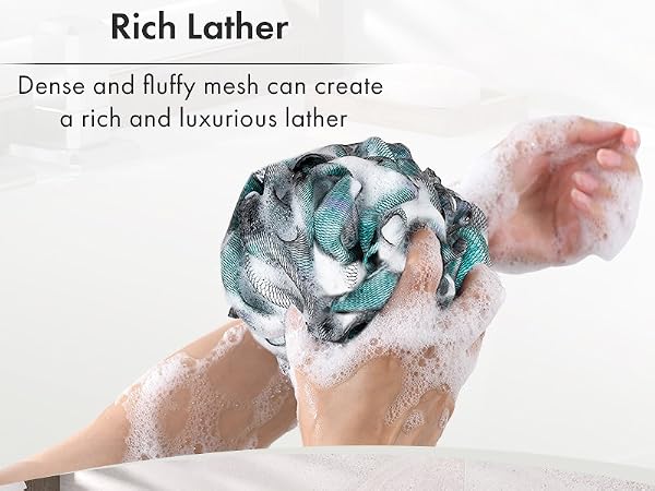 rich lather