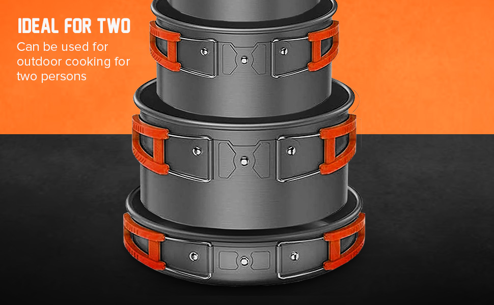 camping cookware mess kit