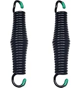 Porch Swing Springs Hammock Chair Spring Hold up to 1300lbs Heavy-Duty Chrome Springs for Hanging...