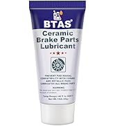 BTAS Ceramic Brake Parts Synthetic Grease 1 oz, Assembly Lubricant for Eliminating Caliper Pad Pi...