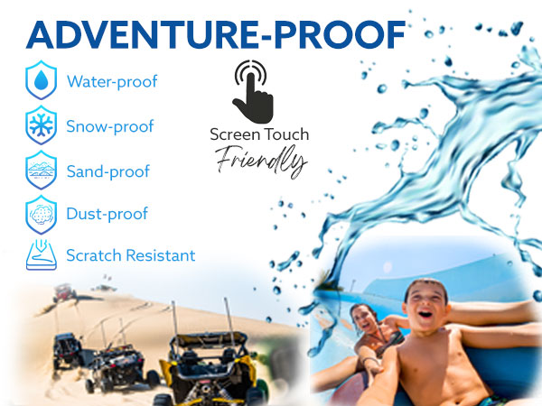 water,snow,sand,dust proof