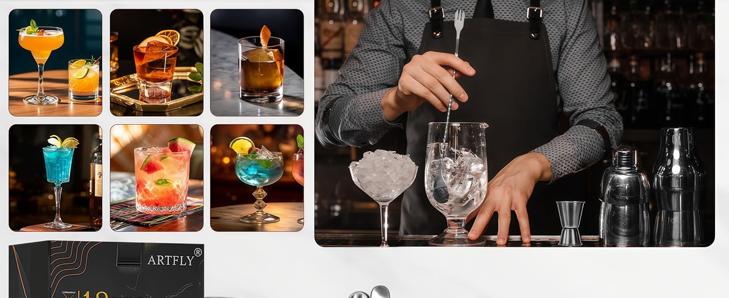 Perfect for Home Bar Nights and Entertaining