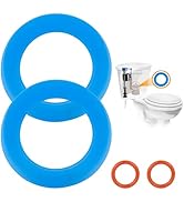 Flush Valve Seal for American Standard & Eljer Toilets, Upgraded Silicone Material 7301111-0070A ...