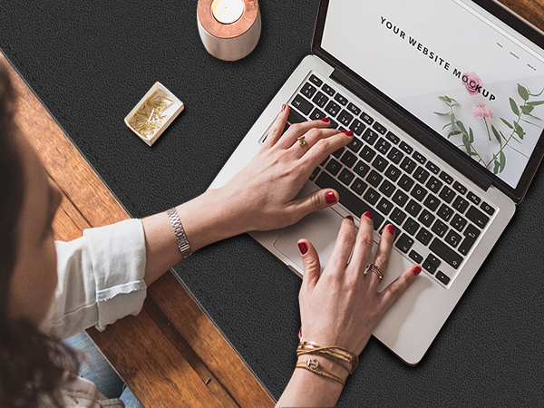 desk mat leather