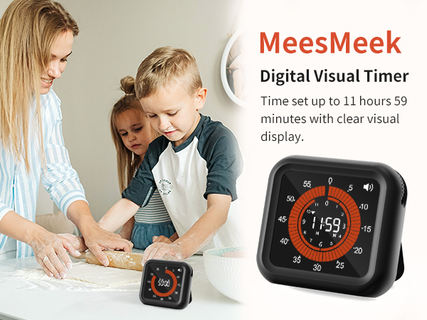 MeesMeek digital visual timer