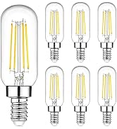 E12 LED Light Bulbs 40 Watt Equivalent, 4W Candelabra Dimmable Edison Bulbs, 5000K Daylight White...