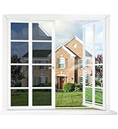 rabbitgoo Window Tint for Home One Way Privacy Window Film See Out Not in Heat UV Blocking Reflec...