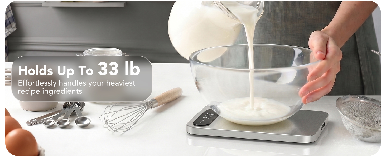 large food scale 33 lb