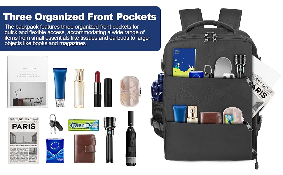 18x14x8 inches TSA Approved Carry On Backpack