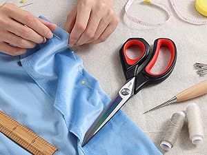 H1B Scissors Fabric