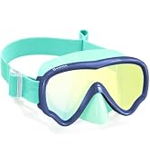 Vvinca Kids Swim Goggles with Nose Cover, Anti-Fog/UV Swimming Mask for Boys Girls 3-15, No Hair ...