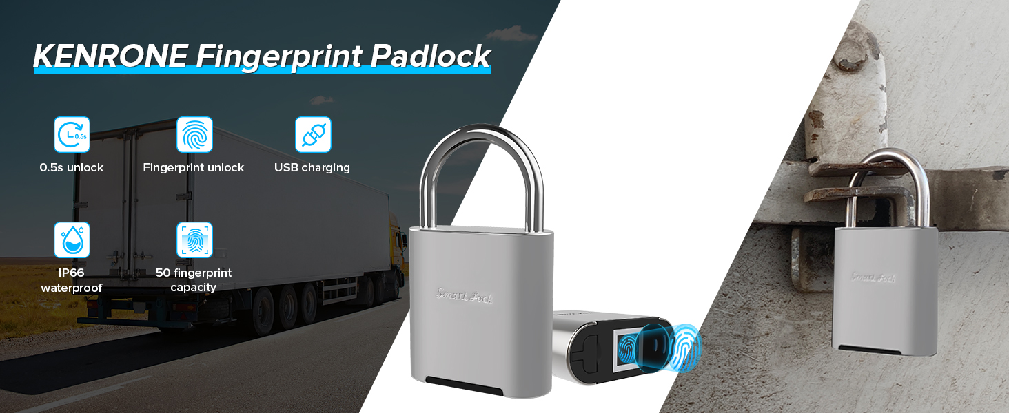 Fingerprint padlock
