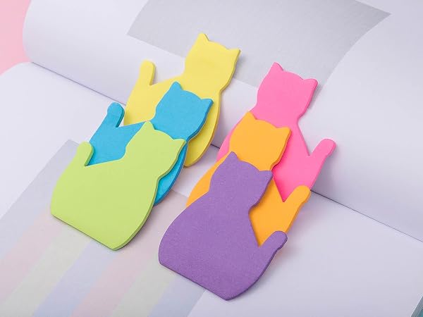 cute cat sticky notes