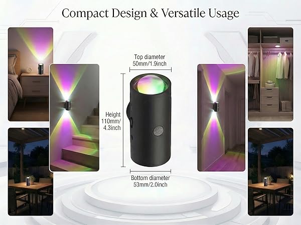 Compact Design & Versatile Usage