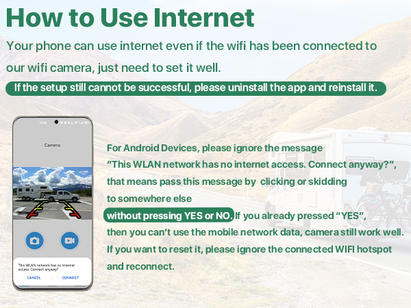 Connect to Internet-Android