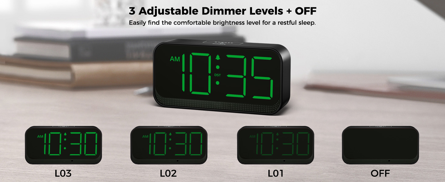 small desk clock