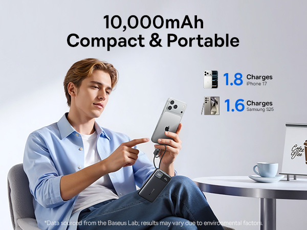 enerfill fc11 10000mah 45w power bank