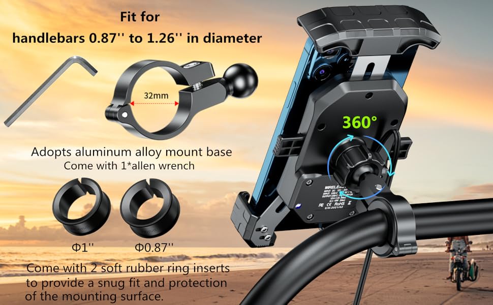 motorcycle phone holder