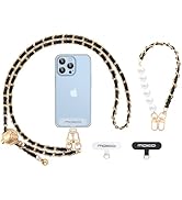MoKo Phone Lanyard Crossbody, Universal Phone Chain for iPhone, Samsung, Most Smartphones, Neck S...