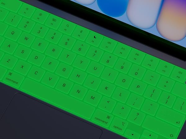 Glow in The Dark Keyboard Cover for MacBook Neo 13 Inch A18 Pro 2026