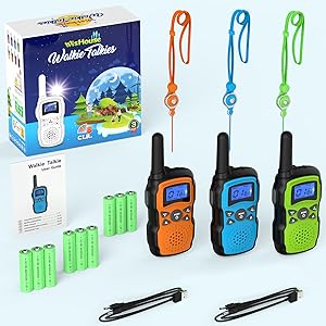 rechargeable walkie talkies