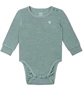 Nest Designs Basics Long Sleeve Onesie Soft Baby Romper for Easy Diaper Changes