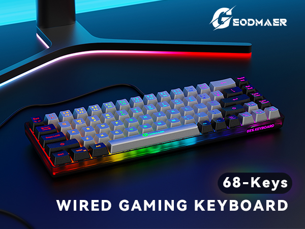 wired gaming keyboard