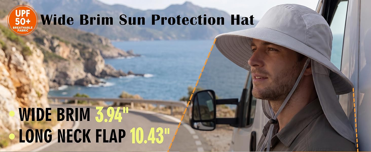 mens sun hat upf50
