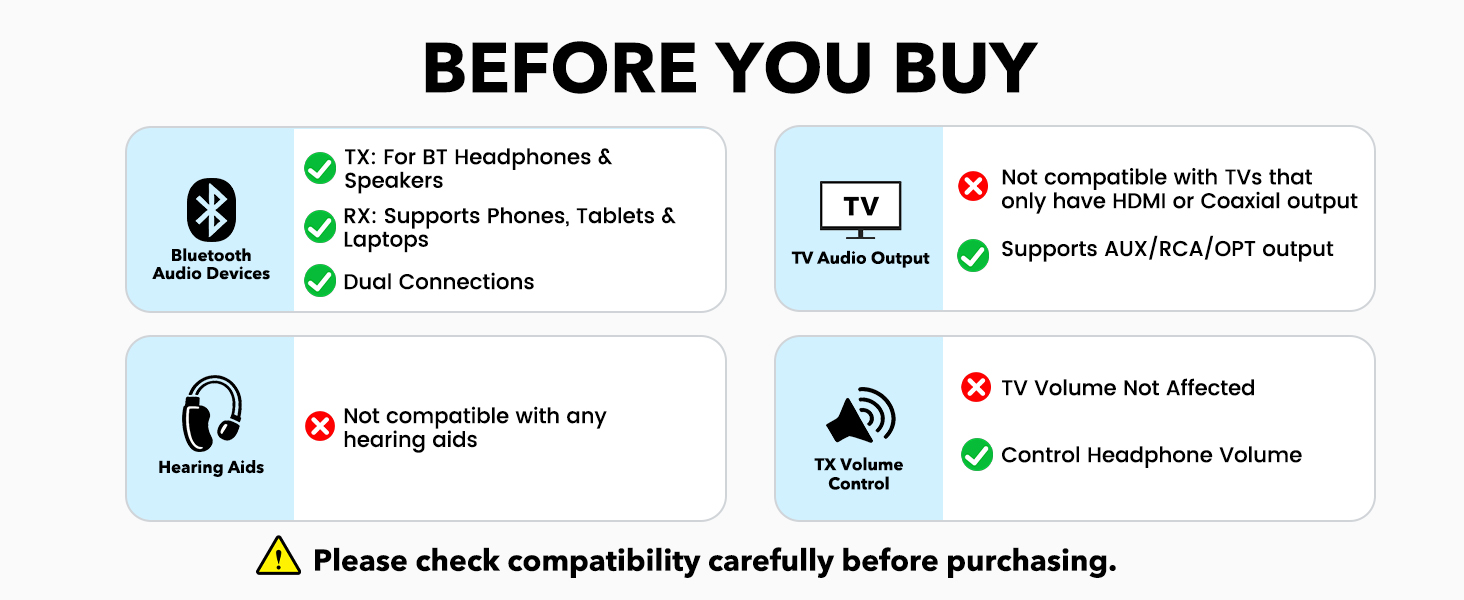 Bluetooth transmitter for tv