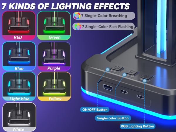 rgb headset stand A3