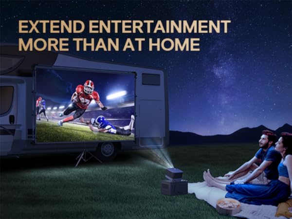 outdoor projector