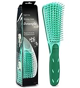 BESTOOL Detangling Brush for Black Natural Hair, Detangler Brush for Curly Hair Afro 3/4abc Textu...