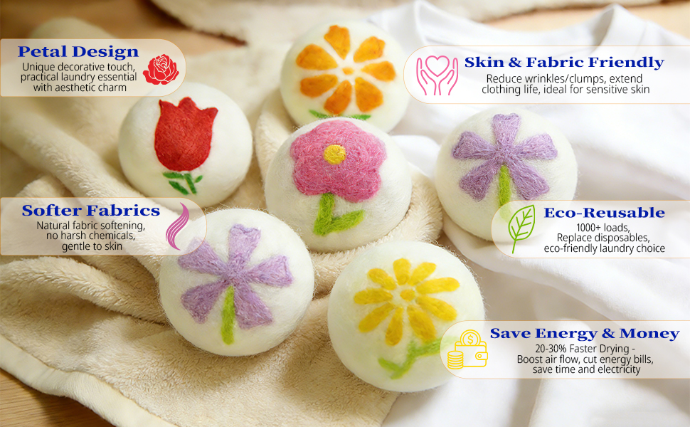 flower dryer balls A-2